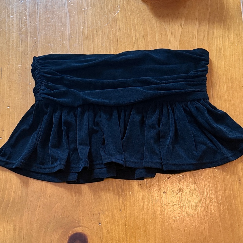 Guizio Asmara Mini Skirt - Black - Picture 6 of 12